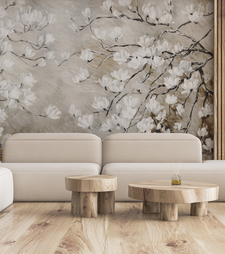 Rauv Harmony Magnolia Grace - mural w kwiaty magnolii