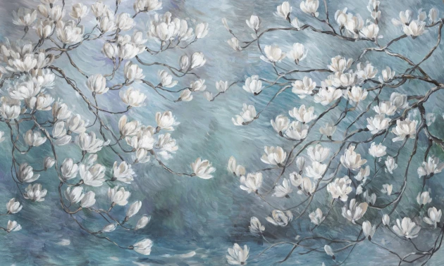 Rauv Harmony Magnolia Grace 2 - mural w kwiaty magnolii