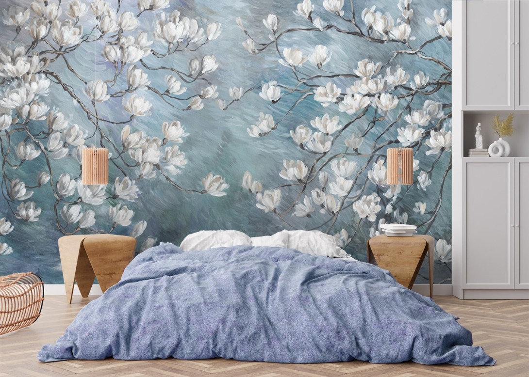 Rauv Harmony Magnolia Grace 2 - mural w kwiaty magnolii