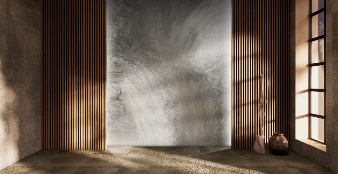 Rauv Mirage Aurora Mist 2 - mural w abstrakcyjny wzór