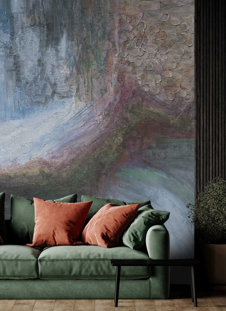 Rauv Mirage Aurora Mist 3 - mural w abstrakcyjny wzór