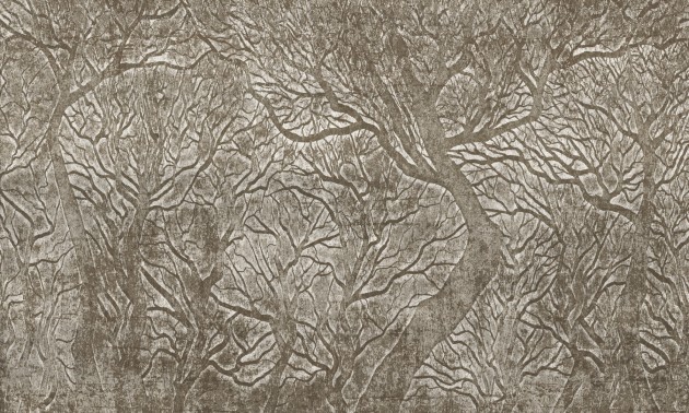 Rauv Mirage Frozen Canopy 2 - mural w leśny pejzaż