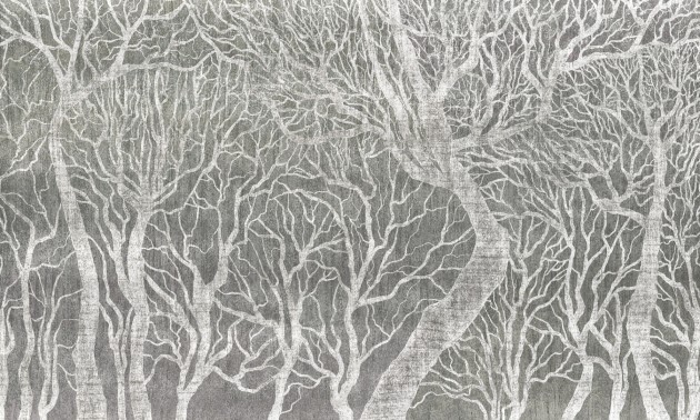 Rauv Mirage Frozen Canopy 3 - mural w leśny pejzaż
