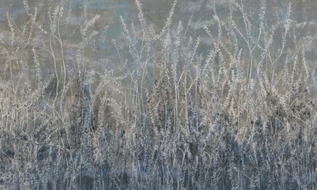 Rauv Mirage Golden Reeds 4 - mural w polne rośliny