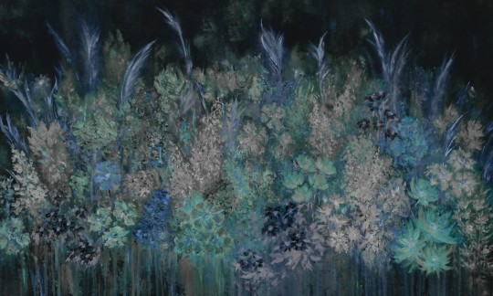 Rauv Mirage Passion Flowers - mural w polne rośliny