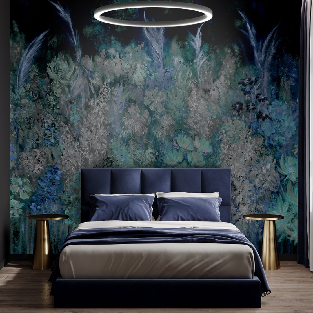 Rauv Mirage Passion Flowers - mural w polne rośliny