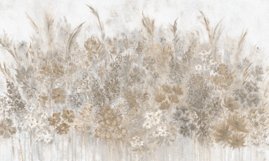 Rauv Mirage Passion Flowers 2 - mural w polne rośliny