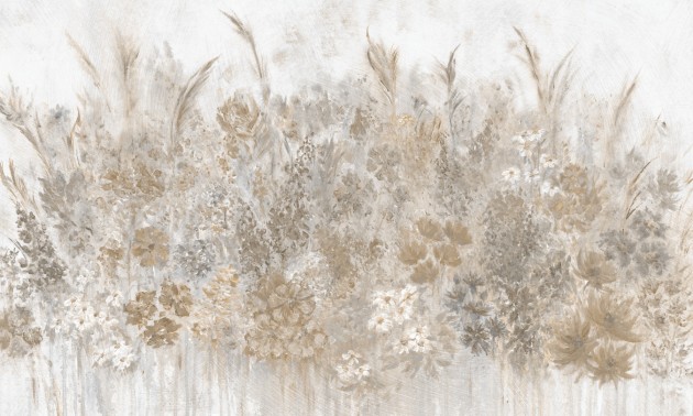 Rauv Mirage Passion Flowers 2 - mural w polne rośliny