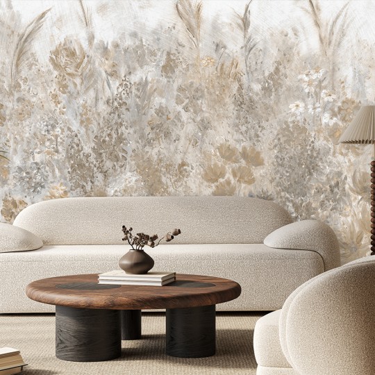 Rauv Mirage Passion Flowers 2 - mural w polne rośliny