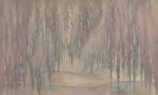 Rauv Mirage Willow - mural w płaczącą wierzbę