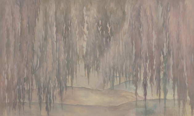 Rauv Mirage Willow - mural w płaczącą wierzbę