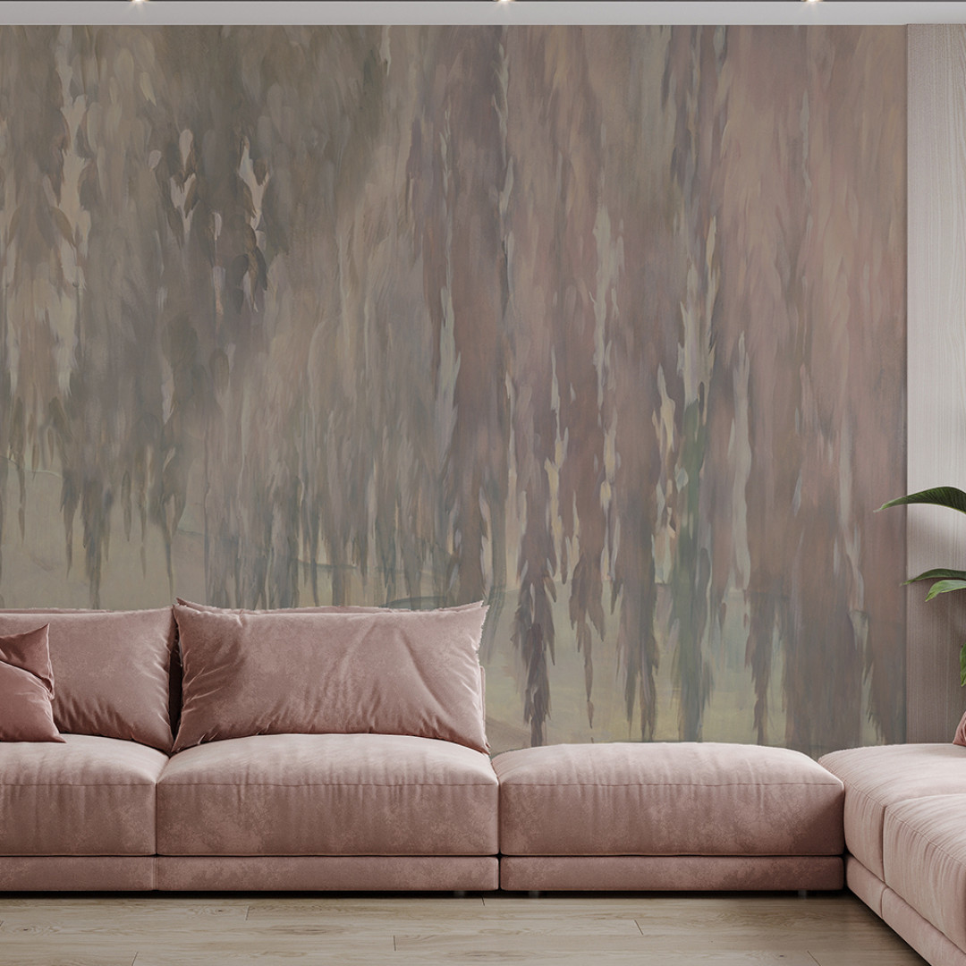 Rauv Mirage Willow - mural w płaczącą wierzbę
