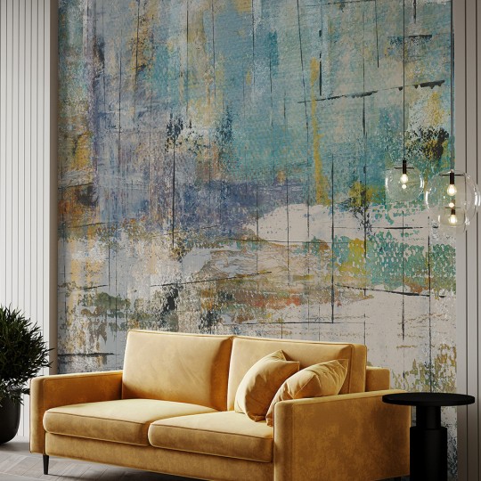 Rauv Mirage Transcend 3 - mural w abstrakcyjny wzór