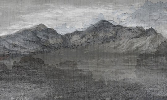 Rauv Mirage Bulky Peaks - mural w górski krajobraz