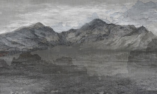 Rauv Mirage Bulky Peaks - mural w górski krajobraz