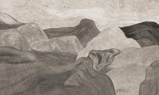 Rauv Mirage Stone Flow - mural w górski krajobraz