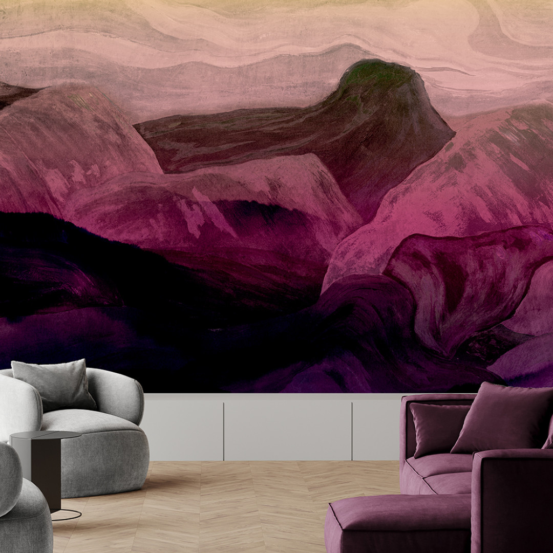 Rauv Mirage Stone Flow 2 - mural w górski krajobraz