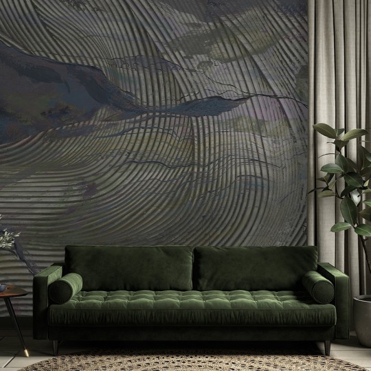 Rauv Mirage Wavy Lines 2 - mural w abstrakcyjny wzór