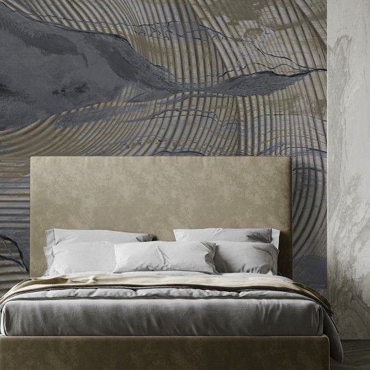 Rauv Mirage Wavy Lines 3 - mural w abstrakcyjny wzór