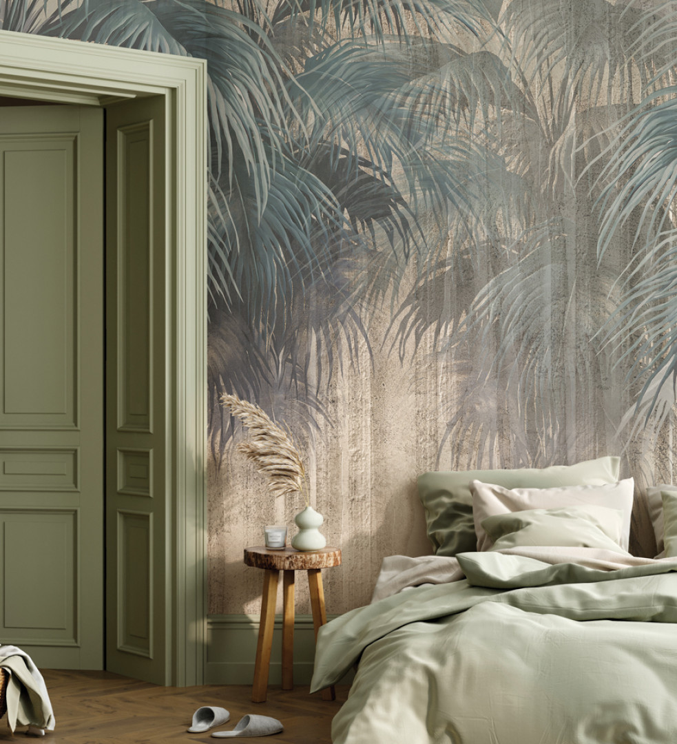 Rauv The First Palm Forest - mural w las palmowy