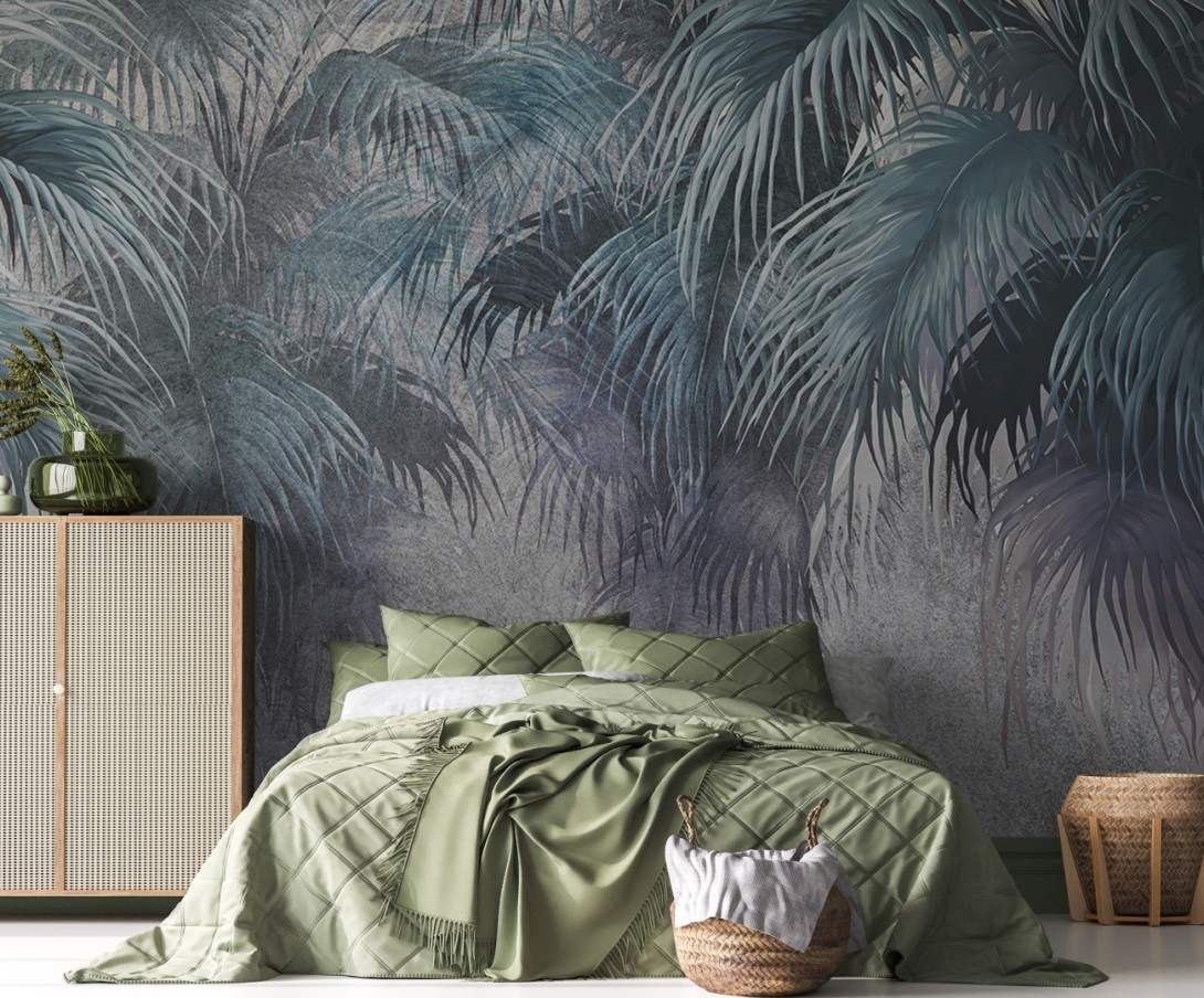 Rauv The First Palm Forest 2 - mural w liście palm