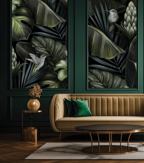 Rauv The First Botanical Bliss - mural w egzotyczne rośliny