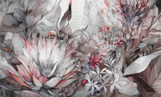 Rauv The First Underwater Rhapsody - mural w wodne rośliny