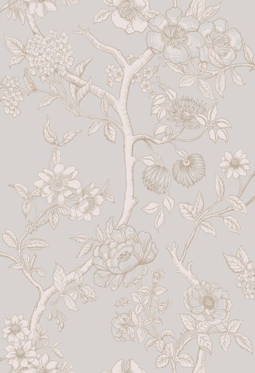 Cole & Son 128/2007 Classics Collection Vol. II Paradise Tree Dove Grey - tapeta roślinna