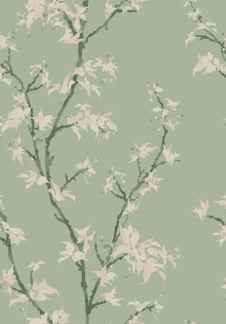Cole & Son 128/3014 Classics Collection Vol. II Chinese Branch Sage - tapeta w gałęzie