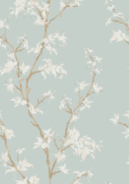 Cole & Son 128/3016 Classics Collection Vol. II Chinese Branch Duck Egg - tapeta w gałęzie