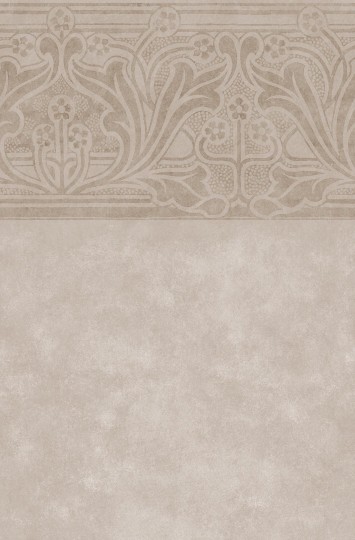 Boras Tapeter 9694W Château Collection Ornamento Beige - mural w ornamenty z efektem patyny