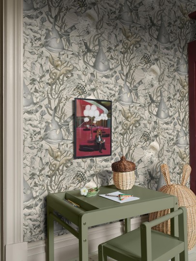 Boras Tapeter 8151 Fairyland Underwater Magic Beige - tapeta dziecięca w podwodny krajobraz