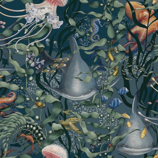 Boras Tapeter 8153 Fairyland Underwater Magic Multi - tapeta dziecięca w podwodny krajobraz