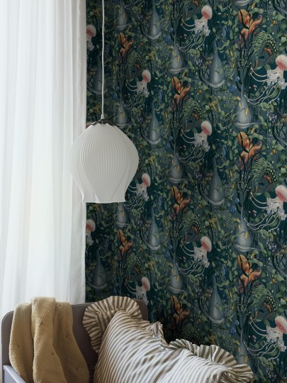 Boras Tapeter 8153 Fairyland Underwater Magic Multi - tapeta dziecięca w podwodny krajobraz