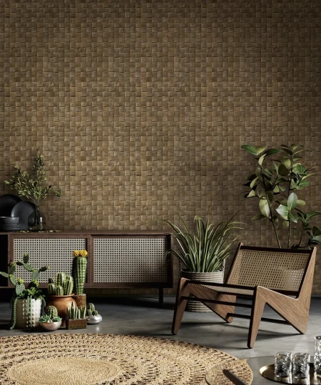 Marburg 45742 Struktura - tapeta imitująca plecionkę