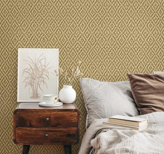 Marburg 45745 Struktura - tapeta imitująca plecioną tkaninę