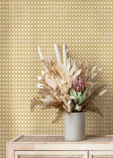 Marburg 45753 Struktura - tapeta imitująca rattan