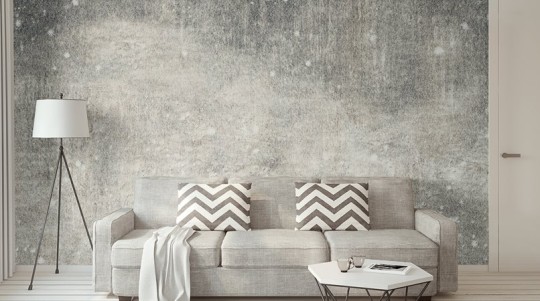 Texam KAD605 Kata Yuki - mural z mglistym śnieżnym pejzażem