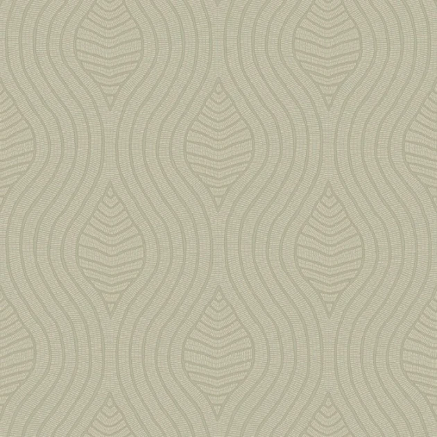 Casamance 76993160 Broderies Brodelia Opaline - tapeta imitująca haft w fale