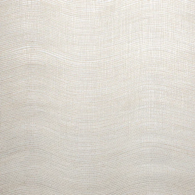 Casamance 70440262 Impulsion Kota Craie doré - tapeta w fale o metalicznym wykończeniu