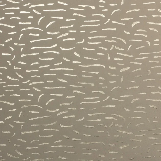 Casamance 71900244 Impulsion Luméis Beige platine - tapeta tekstylna z metalicznymi elementami