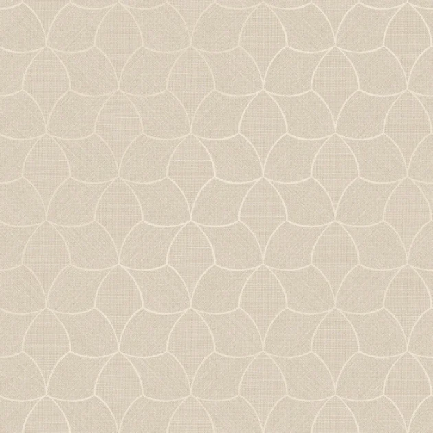 Casamance 76943262 Tressora Tressana Sable/nacré - tapeta imitująca naturalny splot z metalicznymi akcentami