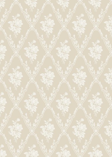 Boras Tapeter 8061 Anno II Västigårn Beige - tapeta w roślinne ornamenty