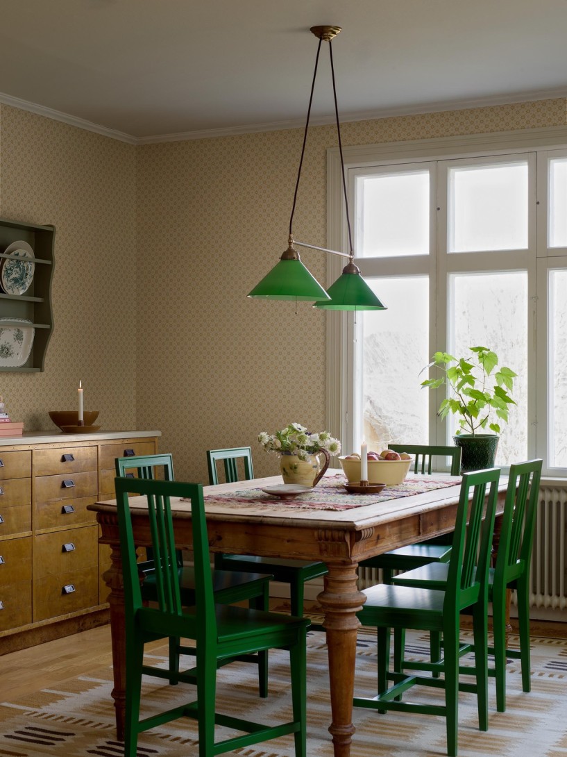 Boras Tapeter 8066 Anno II Stella Yellow - tapeta w gwiazdki