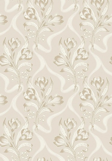 Boras Tapeter 8072 Anno II Jugendbukett Beige - tapeta w kwiaty