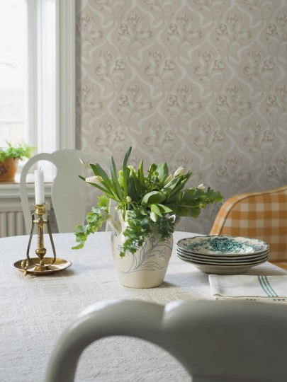 Boras Tapeter 8072 Anno II Jugendbukett Beige - tapeta w kwiaty