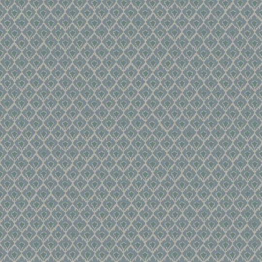 Boras Tapeter 8076 Anno II Svea Blue - tapeta w roślinny ornament