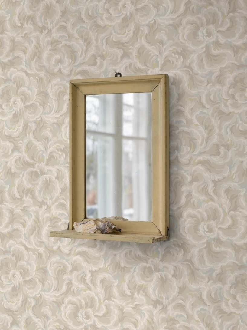 Boras Tapeter 8088 Anno II Änggården Beige - tapeta w chmury