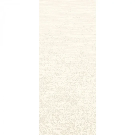 Casamance 71660243 Exploration Ondes précieuses Ivoire doré - tekstylny mural w motyw archipelagu