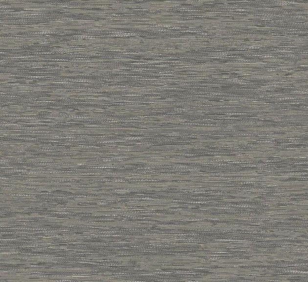 Casamance 75344792 Le Jacquard Tatami Anthracite - tapeta imitująca tkaninę żakardową